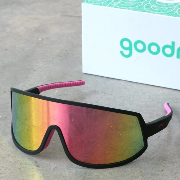 Goodr I Do My Own Stunts Wrap Sunglasses - Picture 3 of 3